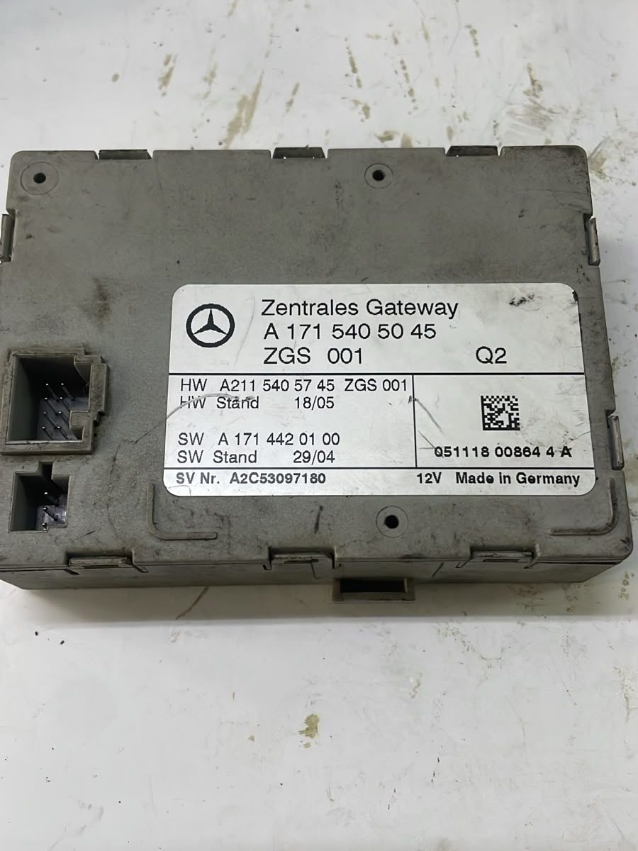 Protegido: MERCEDES BENZ- MODULO DE PUERTA DE ENLACE CENTRAL